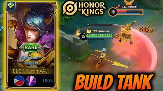 HAN XIN GAMEPLAY | BUILD TANK - HONOR OF KINGS