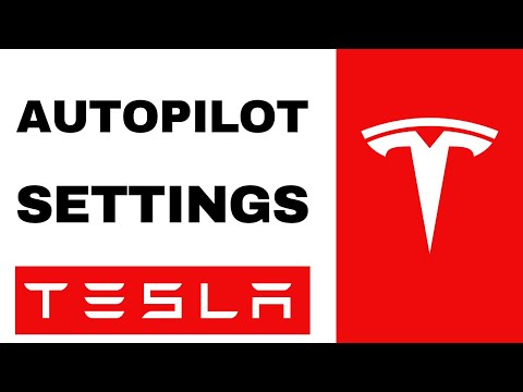 How to Customize Tesla Model 3 Autopilot Settings - 2024