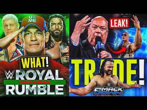 WHAT THE HELL! Royal Rumble CONFIRMED For SAUDI ARABIA 🤯| Paul Heyman TEASED Rock RETURN, Drew | WWE