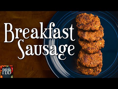 Easy Low Fat Plant Based Breakfast Sausage Recipe