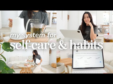 📝 How to Create Healthy Habits & Prioritize Self-Care | Notion Tour