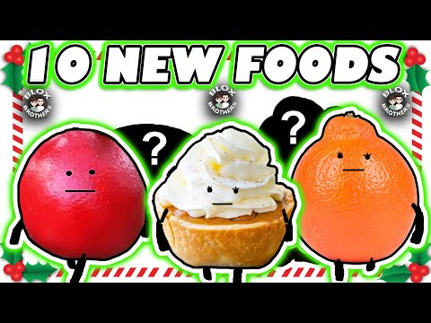 10 NEW FOODS for Christmas Update ? / Secret Staycation / # 18 / FAN Made Ideas  / Roblox