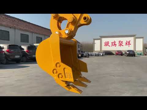 LUYU 10 mini one ton excavator with bucket