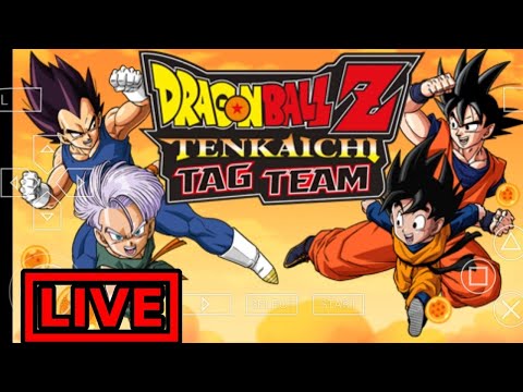 live playing dbz ttt (ppsspp mod), come say hi