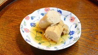 たらこの煮付けの作り方　　How to make boiled cod roe with soy sauce