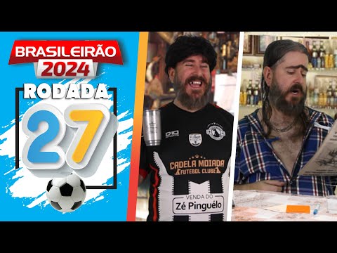 Plantão do Brasileirão 2024 - Rodada 27 (HUMOR) Chico da Tiana