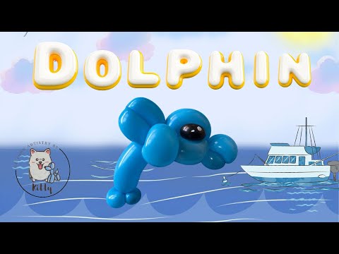 ￼親子氣球 海豚 Dolphin