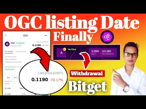 OGC Airdrop listing Date Confirm||OGC Airdrop New Updates||OGC Airdrop bitget UID Address Add||OGC