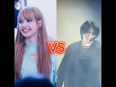 Lisa vs SUGA Rap music edit blackpink vs BTS