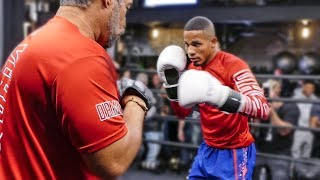 Felix Verdejo Sanchez SMASHES PADS ahead of  Lightweight Clash with Bryan Vasquez