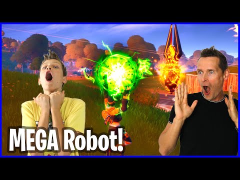 Finding MEGA Robot with Ronald!