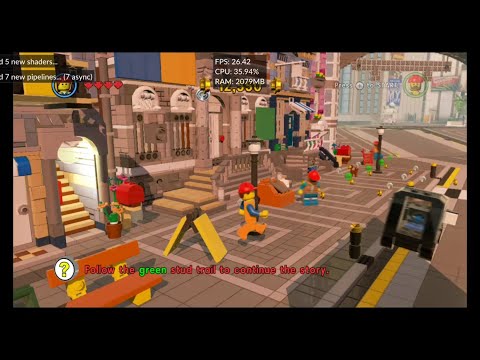 The Lego Movie Videogame Android Cemu WiiU Test Xiaomi 11T Pro 12RAM Snapdragon 888