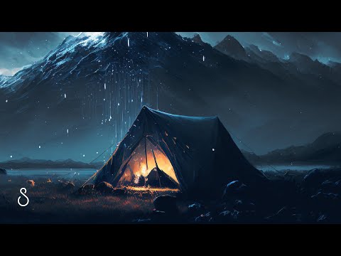 Rain On Tent | Black Screen | Relaxing Rain Sounds For Sleep, Study, Meditation