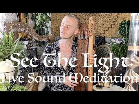 Healing Triple Drone Flute Sound Bath - Calming & Relaxing Music - See The Light Meditation - 432Hz