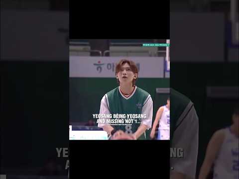 YEOSANG THROWING HOOPS OR AT LEAST, trying to 🤣#ateez #yeosang #kpop #kpopidol #atinysforpalestine