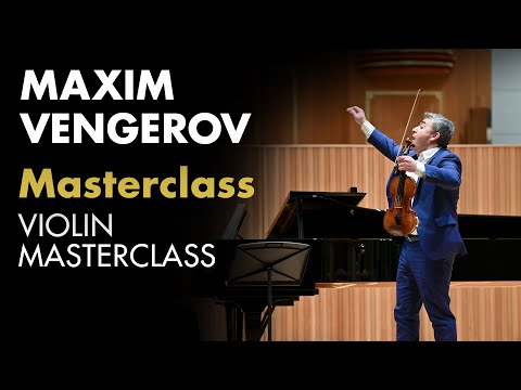 Violin Masterclass with Maxim Vengerov