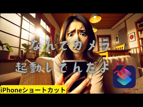 【iOS】カメラ誤起動をやんわり解消するショートカット