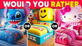 Would You Rather - Build Your Fantasy House 🏡🌈🤑 Daily Quiz