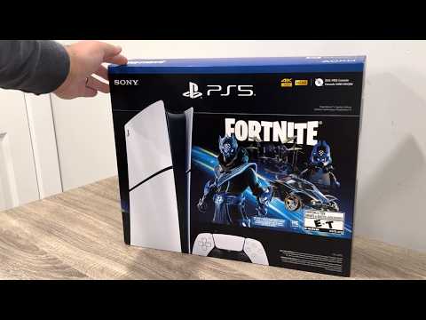 PS5 Slim Fortnite Bundle Unboxing! Black Friday Deal