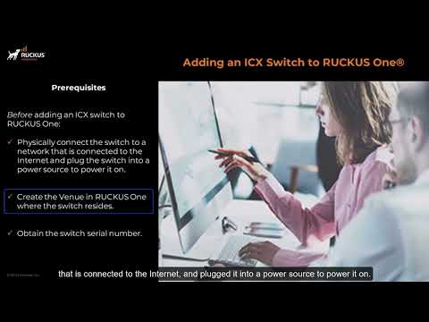 RUCKUS One: Adding an ICX Switch