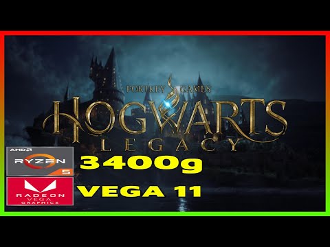 Hogwarts Legacy | Ryzen 5 3400G Vega 11 2x8 (2666MHz) 16GB RAM