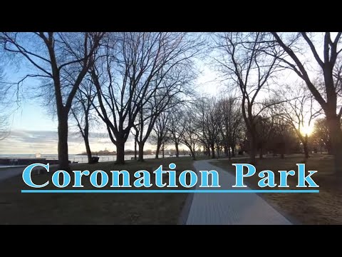 Coronation Park | 4K Walk Downtown Toronto (April 10 2022)