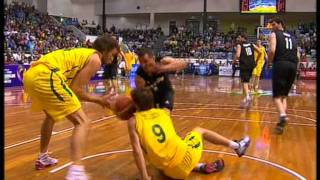 Australian Boomers V New Zealand Tall Blacks brawls