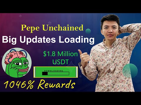 Pepe unchained Big Updates Loading | $Pepu Presale Raised $1.8 Million USDT | Stake to Earn 1046%