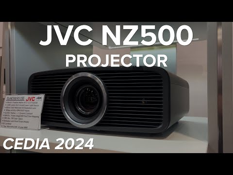 JVC NZ500 Projector at CEDIA 2024! 2,000 lumen Laser, Native 4K, & more!