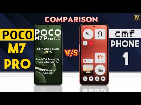 POCO M7 Pro vs CMF Phone 1 : Which Phone is Best❓🤔