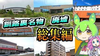 【一気見総集編】裏名物・釧路廃墟　大体1年分まとめ　振り返りコメント付き【釧路のずんだもん】