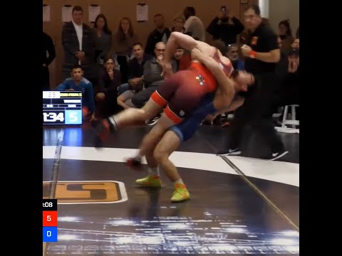 Wrestler from Kyrgyzstan Dominates American Wrestling Tournament