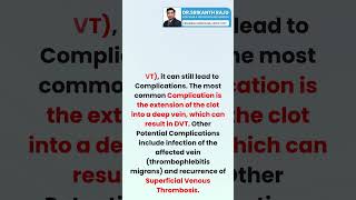 Complications of Superficial Venous Thrombosis | Dr.Srikanth Raju | Yashoda Hospitals