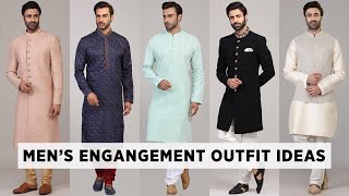 Mens Engagement Outfit Ideas in Indian Fashion 2022