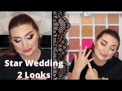 Star Wedding Palette / 2 Looks 1 Palette/ Tutorial Review Looks