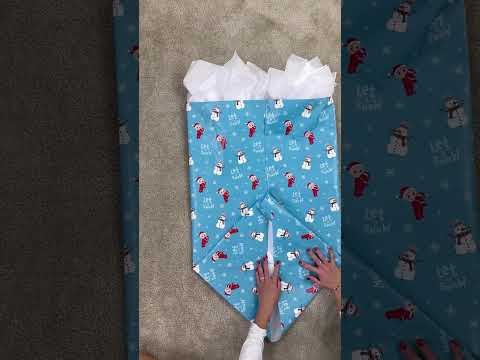 How to wrap a giant squishmallow! #GiftWrappingHacks #giftwrapping