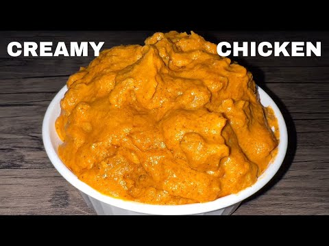 Super easy recipe for CREAMY chicken | Protein-packed dish