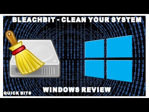 How To Clean Windows BleachBit Tutorial