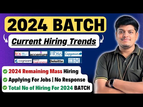 🔥2024 Mass Hiring Trends | Applying for Jobs No Response | ATS Resume, Imp Job Strategy | 2024-2022