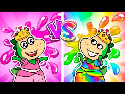 🔥 Dress Battle: Pink vs. Black in the Ultimate Schoolyard Showdown! 👗✨ More Fun Stories for Kids