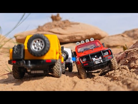 Off-Roading with Maruti Suzuki Gypsy Scale Model | Car Collection | Diecast  Cars | Auto Legends |