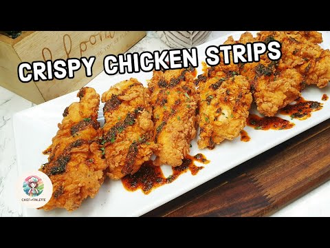 The best and easiest crispy fried chicken recipe without buttermilk!