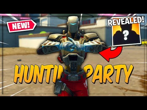 THE HUNTING PARTY SKIN IS FINALLY REVEALED - Fortnite Battle Royale!