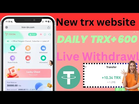 New best free Tron-BN  Trx site | Now Earn free trx tron-bn Platfrorm | longtime trusted income site