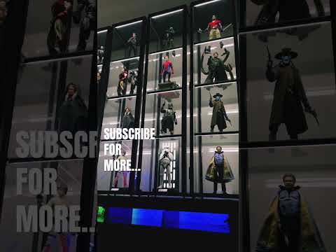 WOW!!! HOT TOYS COLLECTION DISPLAY #shorts #hottoys #actionfigure #marvel #dc #starwars