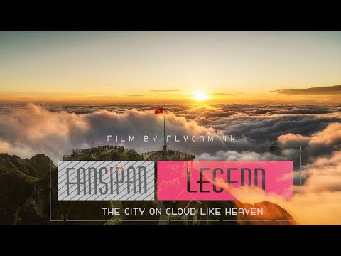 Fansipan Legend | The City On Cloud Like Heaven | Beautiful VietNam | Flycam 4K