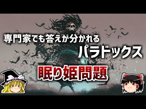 【ゆっくり解説】専門家の間でも議論を呼んだ思考実験－眠り姫問題－