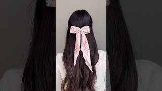 Cute easy hairstyles for long hair 🎀 #hairstyle  #hair #longhair #hairtutorial #hairhacks #hairtok