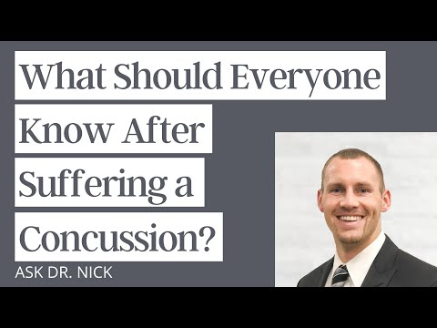 What Should Everyone Know After Suffering a Concussion?