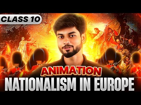 Rise of Nationalism In Europe🔥 1 SHOT- ANIMATION - Class 10 SST Chapter 1🔥